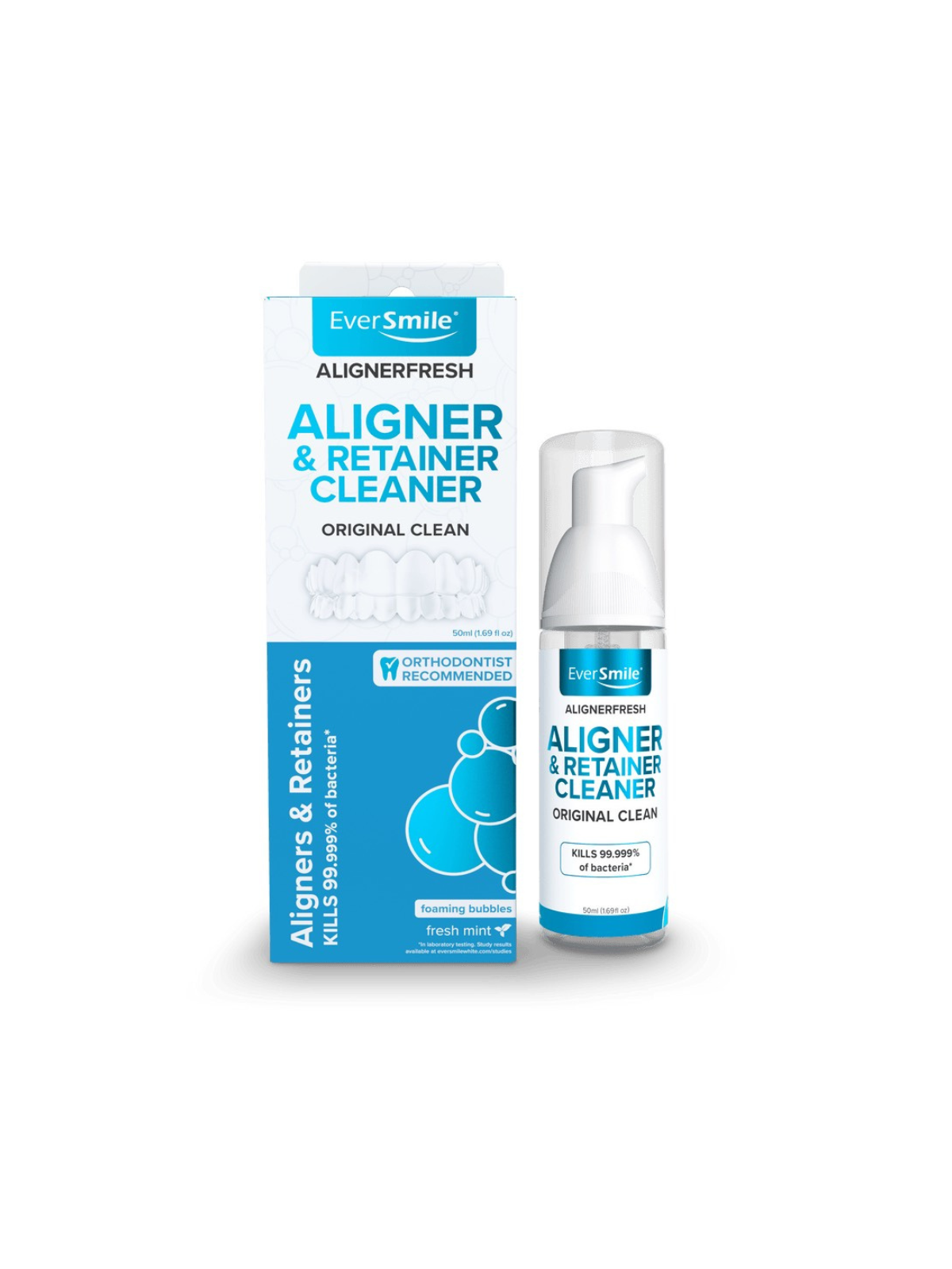 Aligner + Retainer Foam Cleaner